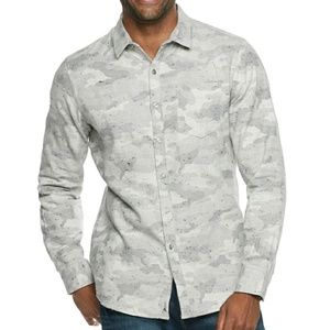 Marc Anthony SlimFit SoftTouch Flannel Button-Down